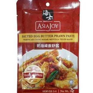 

Hai's Asia Joy Salted Egg Butter Prawn Paste 70 gr