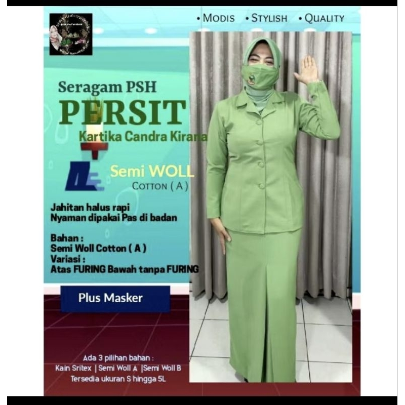 seragam PSH PERSIT SEMI WOOL