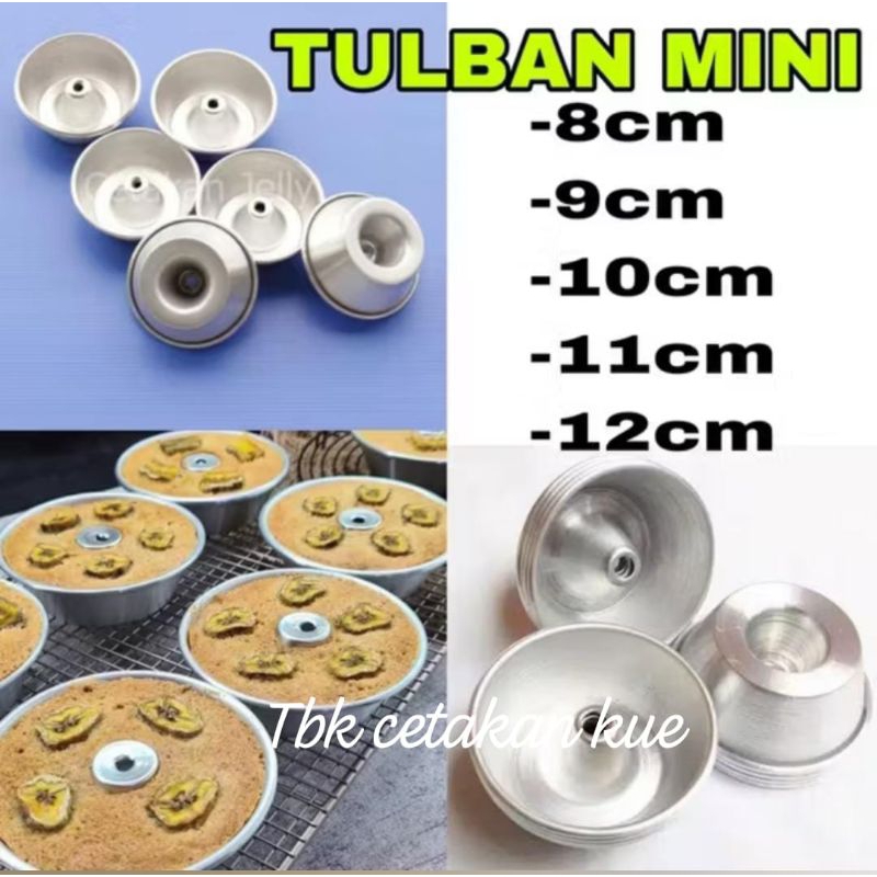 12pcs cetakan bolu pandan jadul kecil mini loyang pulde mini