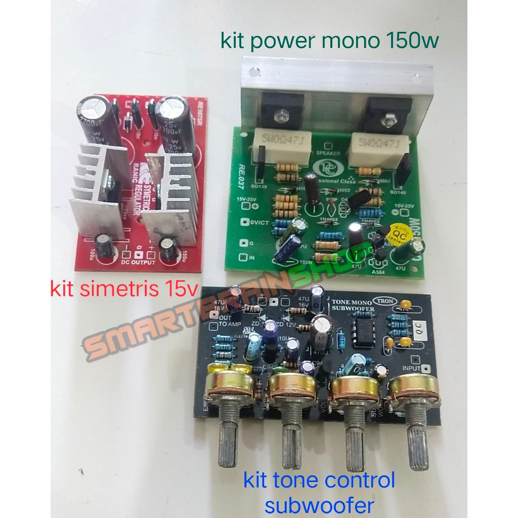 Paket Mesin Speaker Aktif Mono 150W