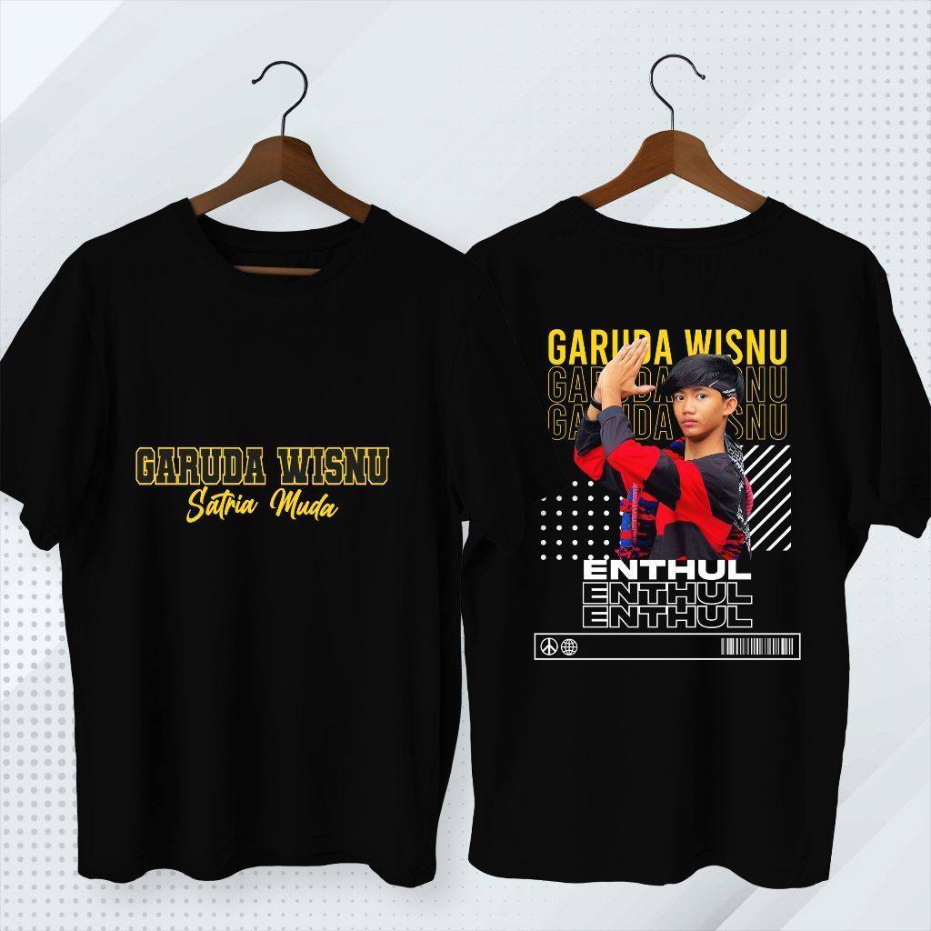 BAJU KAOS FANS ENTHUL GWSM GARUDA WISNU SATRIA MUDA PRIA AESTHETIC PAKAIAN T SHIRT