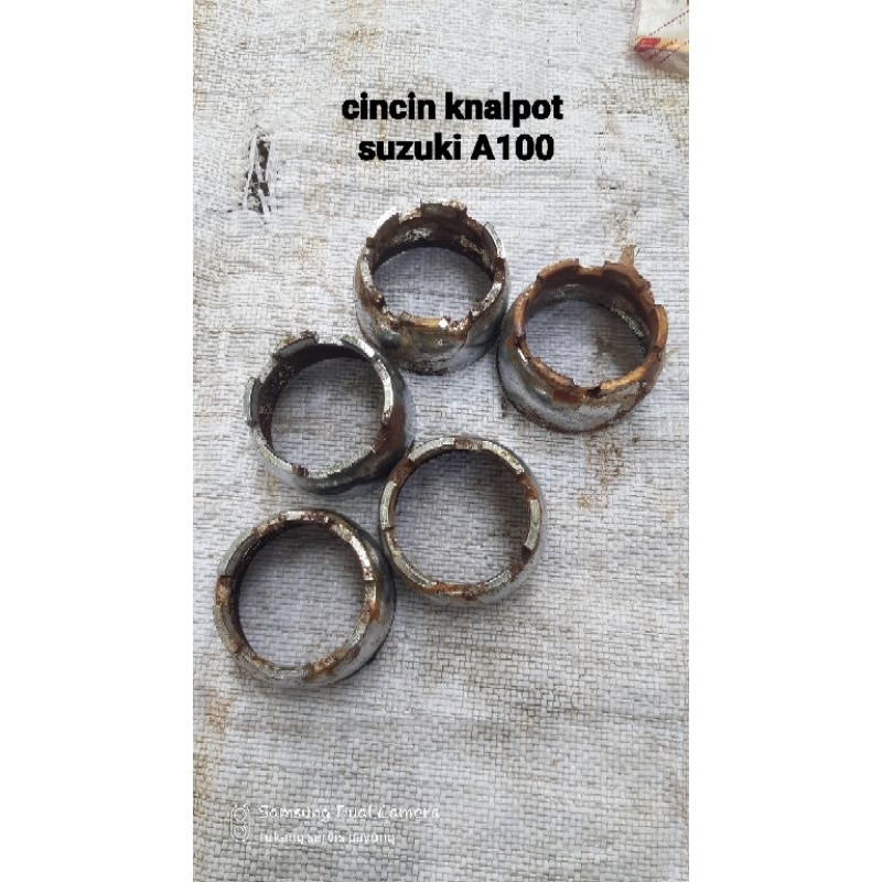 cincin knalpot suzuki a100