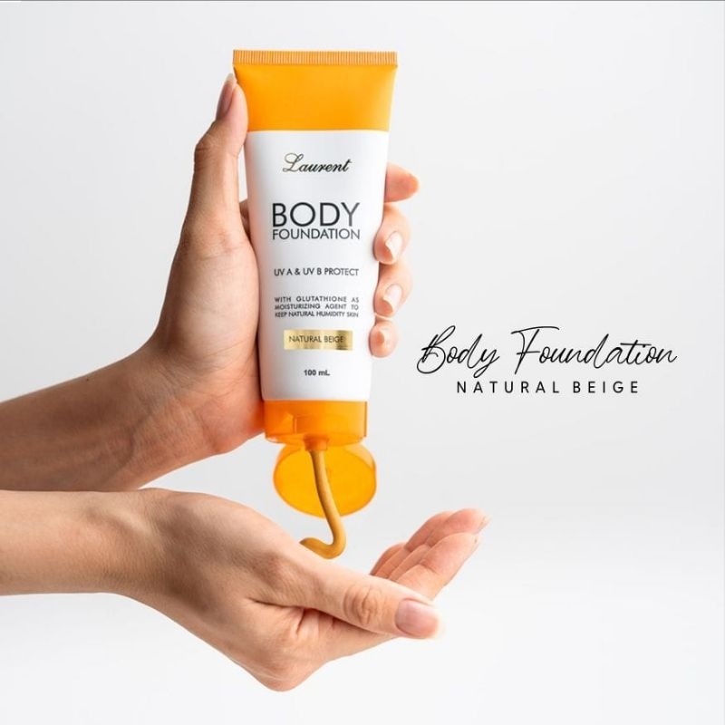 LAURENT BODY FOUNDATION NATURAL BEIGE 100 ml/ body lotion foundation