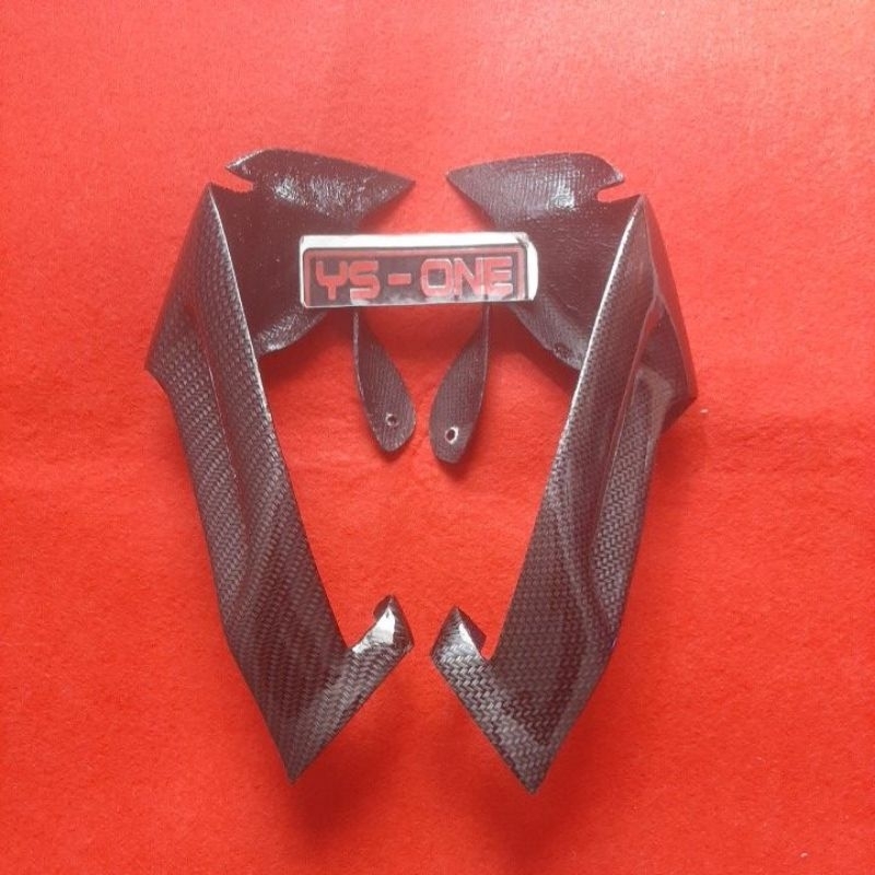 Aero winglet CBR K45R carbon Winglet sayap CBR K45R Aero fairing Honda CBR 150R K45R