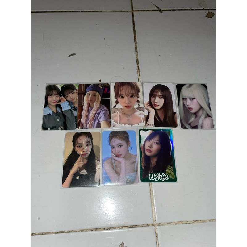 photocard winter melet aespa,ive,new jeans official