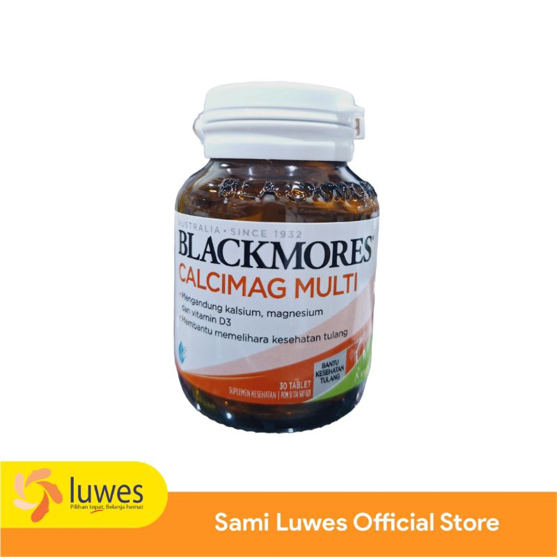 Blackmores D3 200 IU+Kalsium+Magnesium 30 Kapsul