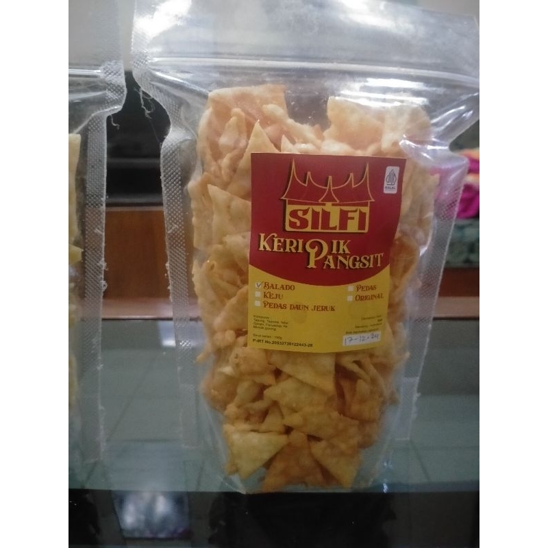 

keripik pangsit aneka rasa