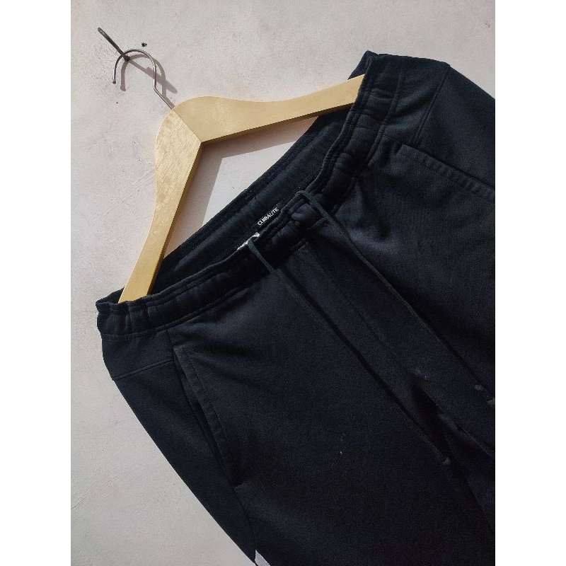 Celana Trackpant Adidas 3 Stripes Hitam
