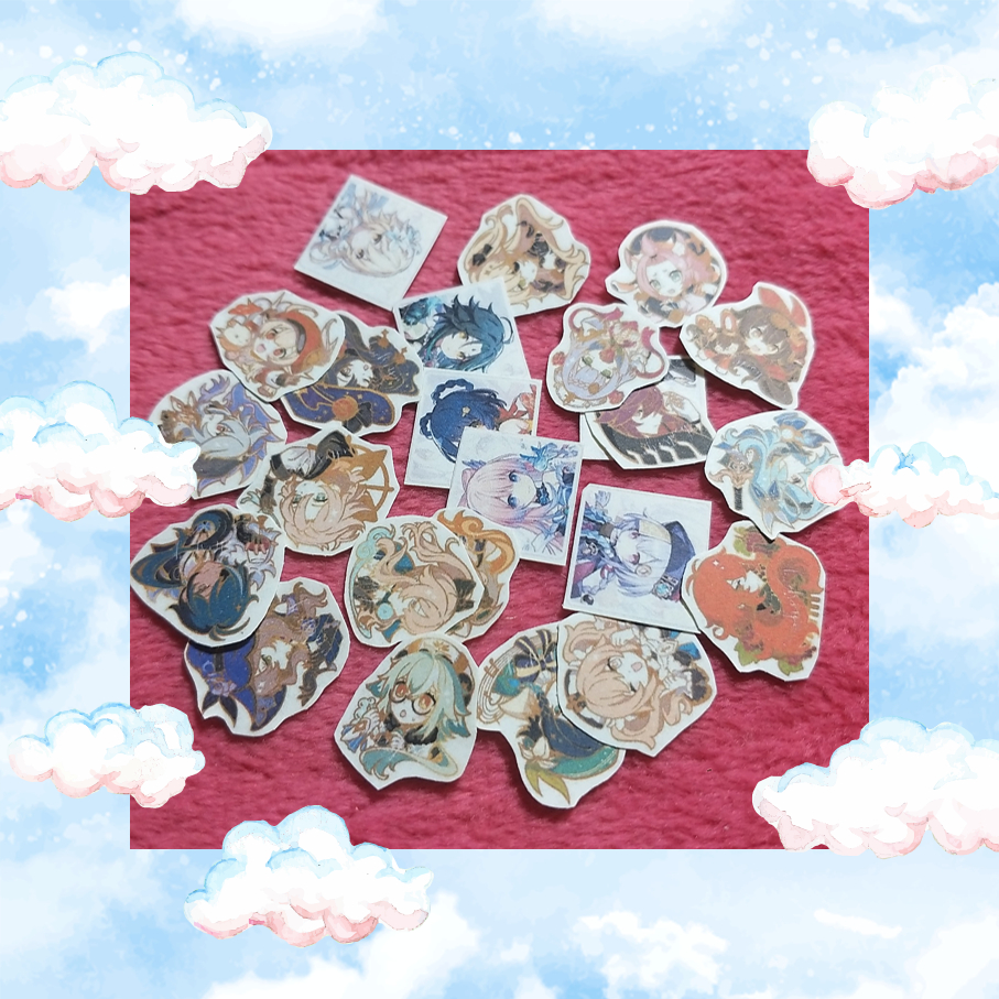 

Sticker Genshin Impact Random Harga Satuan murah Sticker tumblr, sticker laptop, sticker diary, sticker jurnal, sticker HP, freebies