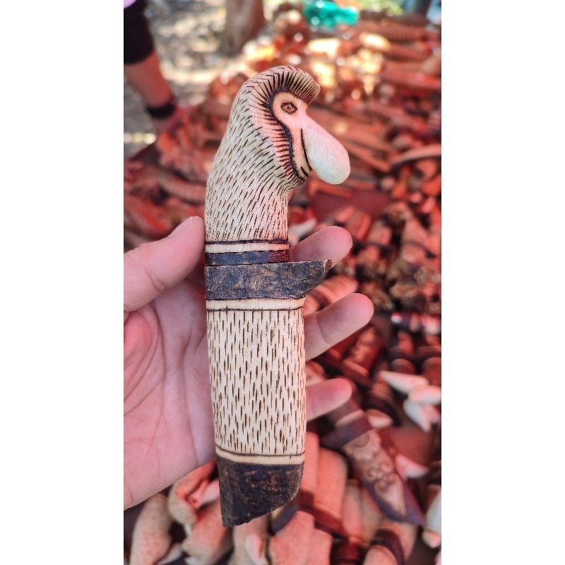 tempat mancis kayu unik