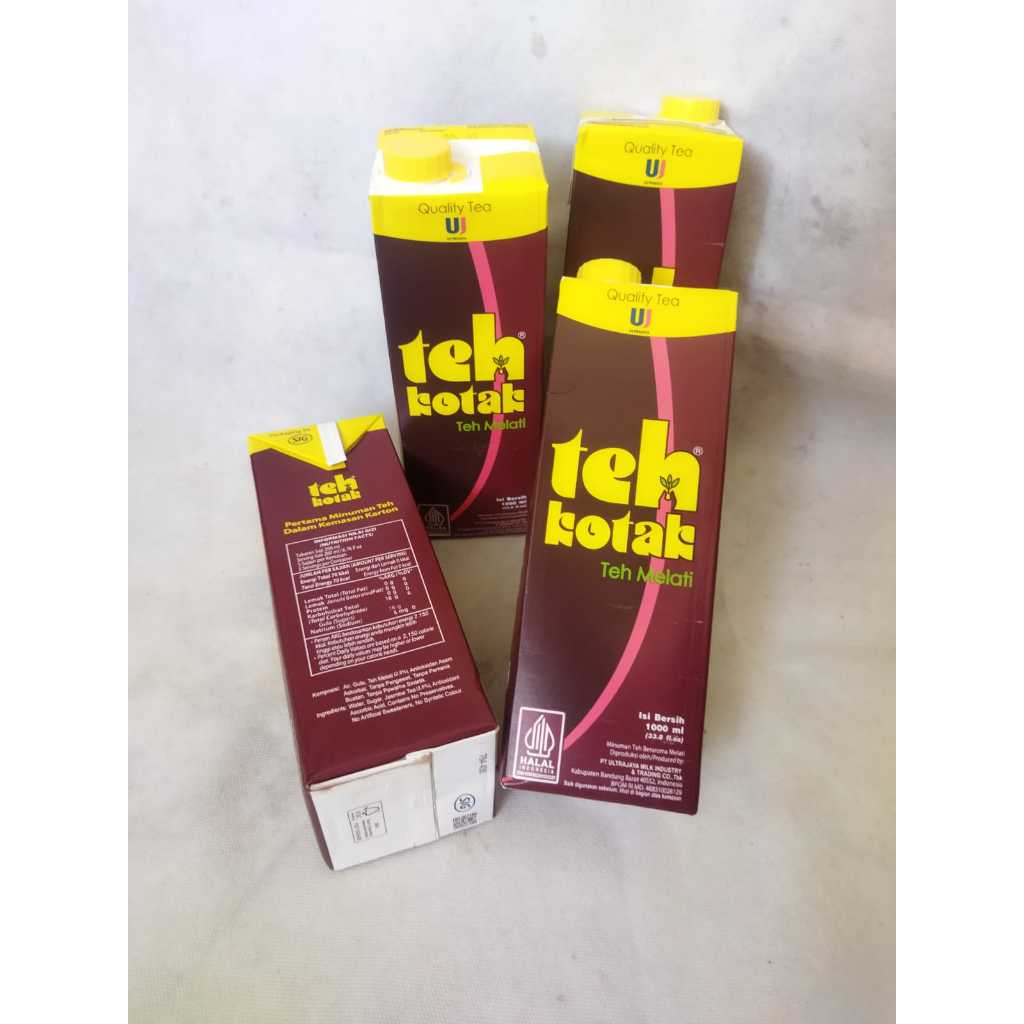 

TEH KOTAK 1 liter kemasan tetrapack
