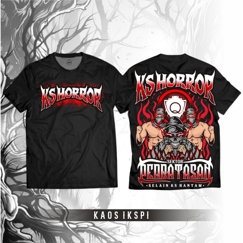 Kaos IKSPI Kera Sakti  KS Horor Sektor Perbatasan By Ikspi Merch