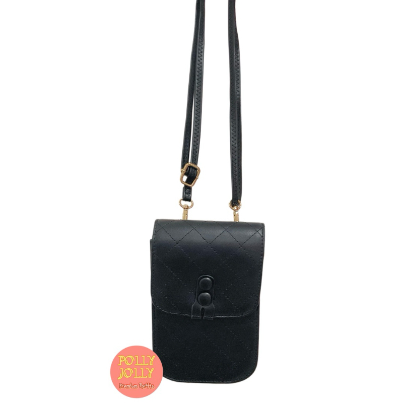 ELIZABETH (ORI) - Tas Kecil Warna Hitam (Preloved)