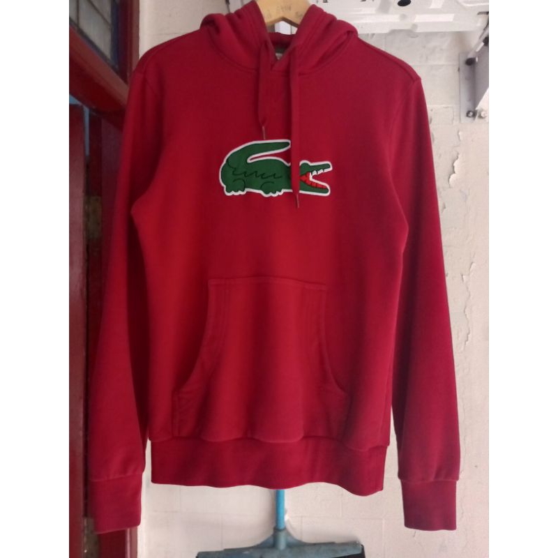 Hoodie lacoste big logo