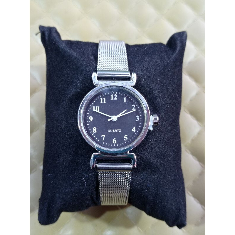 JAM TANGAN WANITA // JAM TANGAN WANITA RANTAI PASIR SILVER