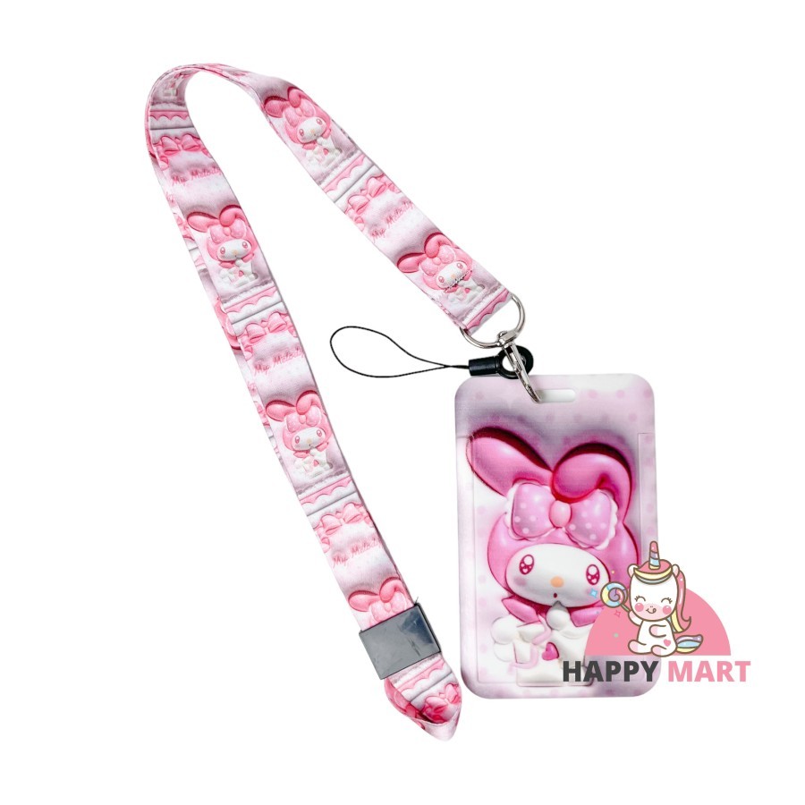 

Lanyard 3D art sanrio kuromi / melody / cinnamoroll - Melody
