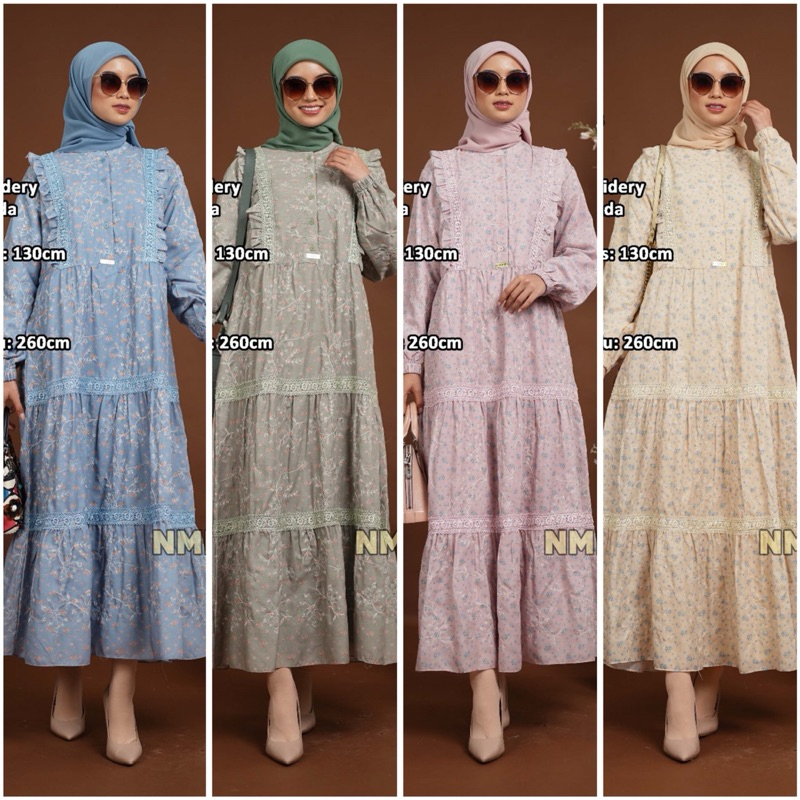 MIDI DRESS KERUT NMR BY NAMIRA