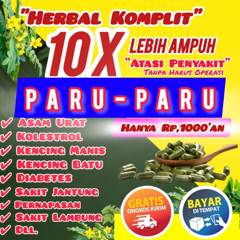 

Obat Paru Paru Tbc Batuk Berdahak Asma Sakit Jantung Sesak Nafas Infeksi Paru-Paru Masalah Pernafasan Radang Paru Bronkitis ISPA Herbal Daun Mint