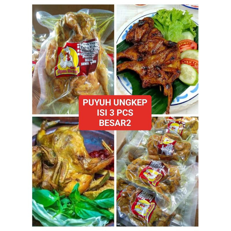 

Puyuh Ungkep Isi 3 pcs