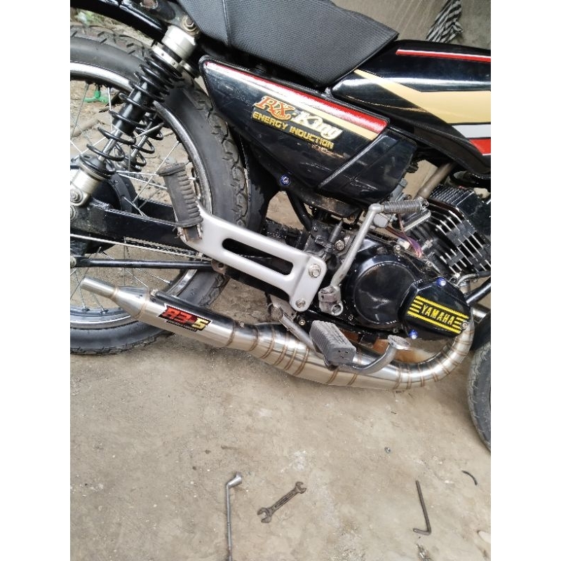 Knalpot rx king 3v3 kolong stenlis a3-s original