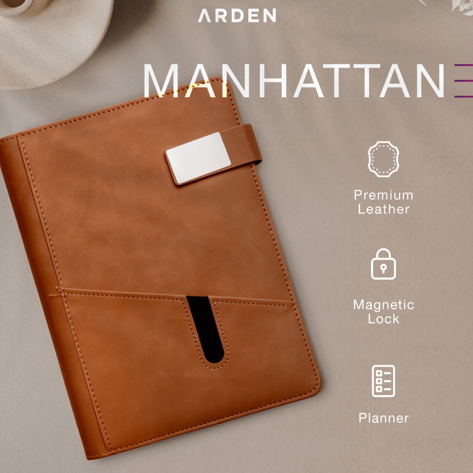 

ARDEN Agenda Manhattan Buku Binder Journal Premium Cover MJNJO527