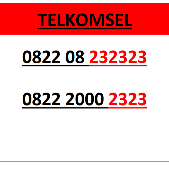 nomor cantik telkomsel simpati seri abab 2323 murah lengkap wn84 7000