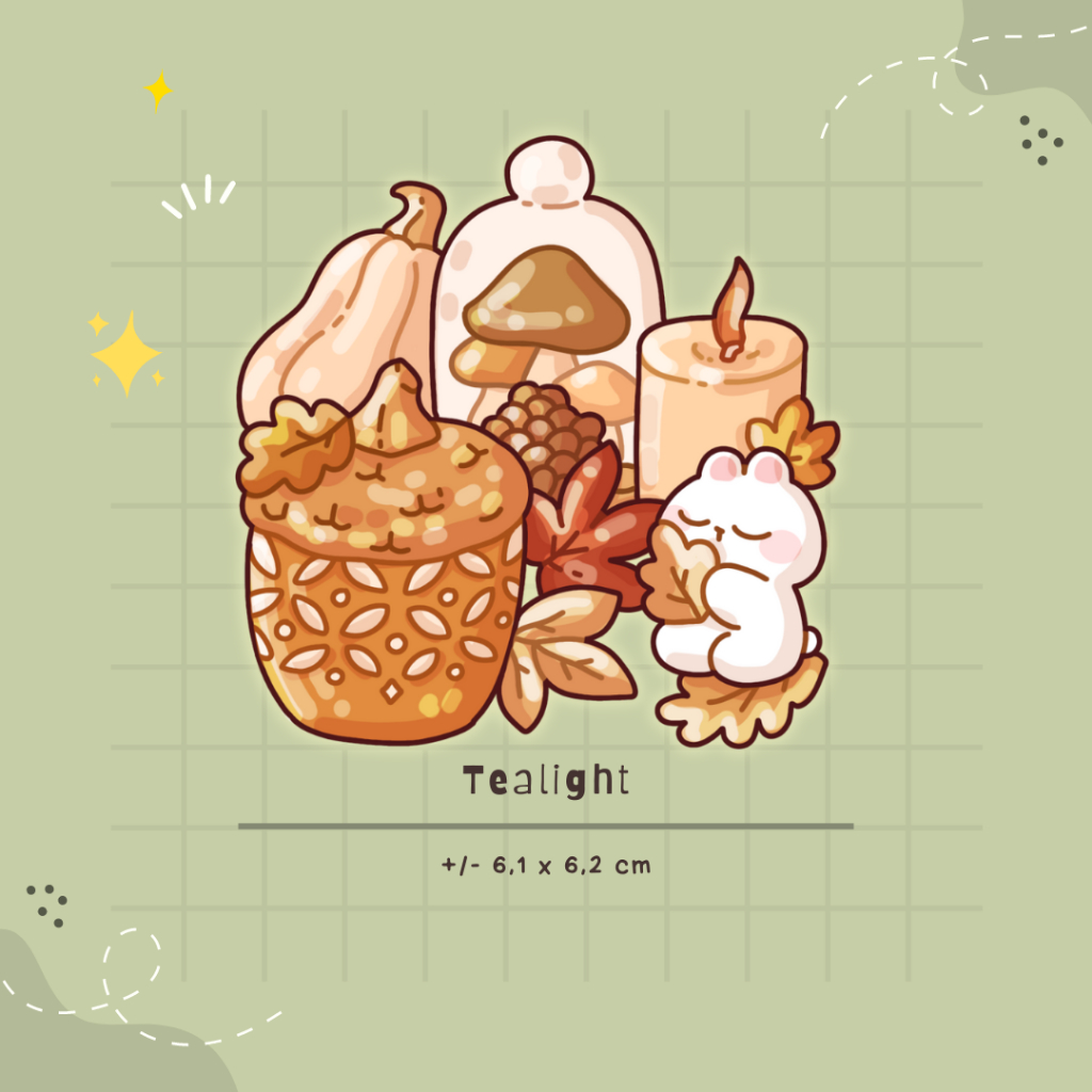 

Tealight Sticker Aesthetic