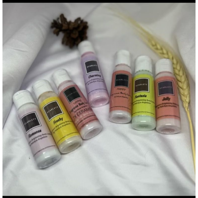 🪷SCARLETT MINI🪷  SCARLETT WHITENING 30ML SCARLET ORIGINAL BODY LOTION