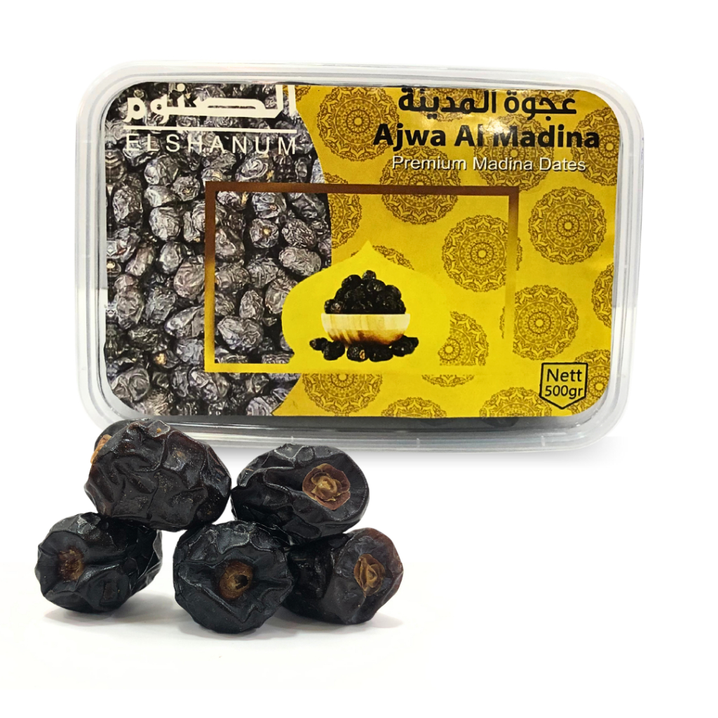 

Kurma Ajwa Premium 500gr / Kurma Azwa Toples Jumbo / Kurma Nabi Asli / Ajwa Madinah Original Premium