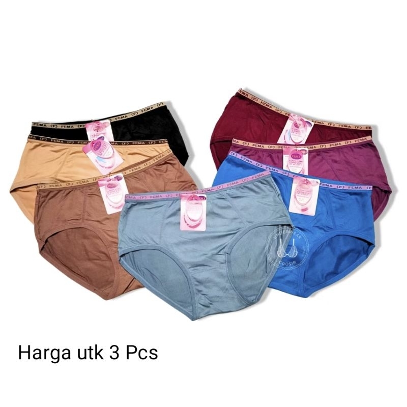 3 pcs Cd fema supersof murah ,Cd Wanita Import Murah