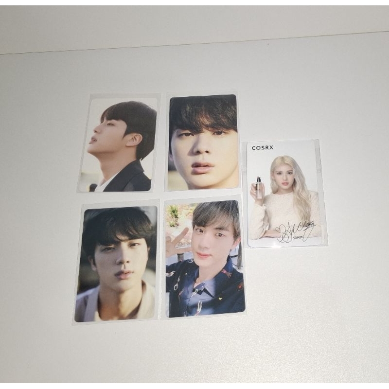 PHOTOCARD OFFICIAL DICON 101 BTS JIN [FREE PC SOMI COSRX]