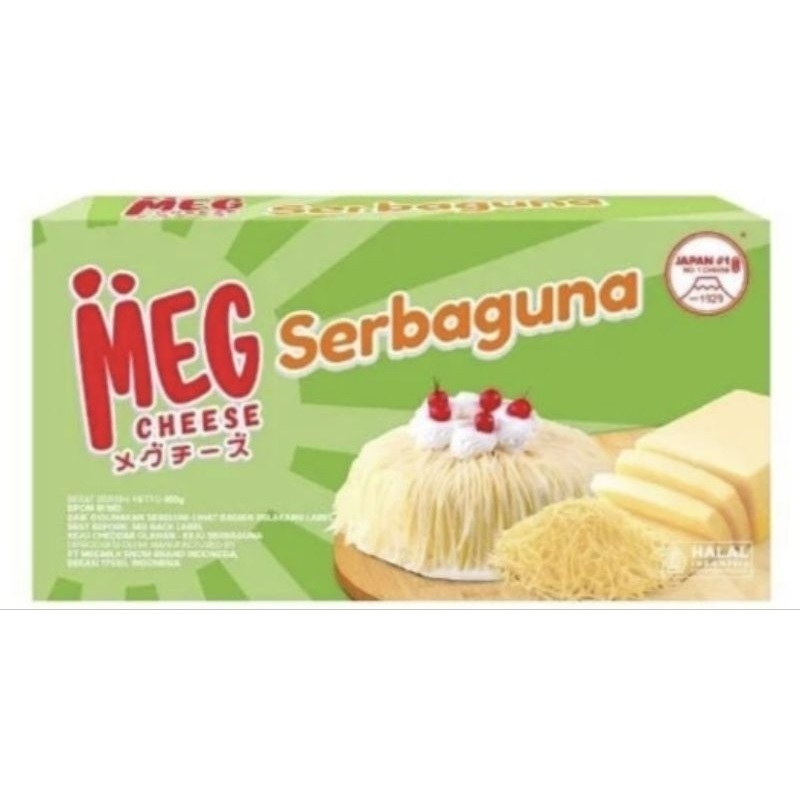 

Meg Keju Serbaguna - Keju Lezat untuk Berbagai Kebutuhan Masak dan Baking 120 Gr