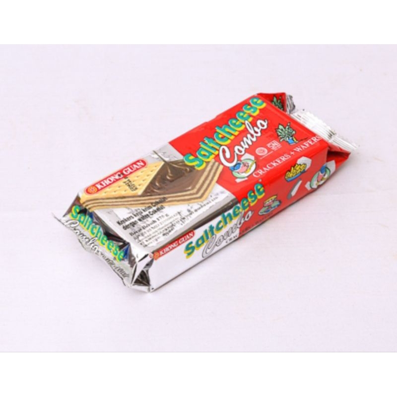 

Khong guan Saltcheese combo 175gr krikers rasa krim coklat crackers wafer