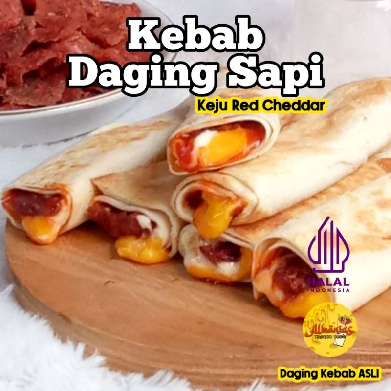 

Kebab Frozen Daging Sapi Keju Red Cheddar 10 pcs by ALBANIES