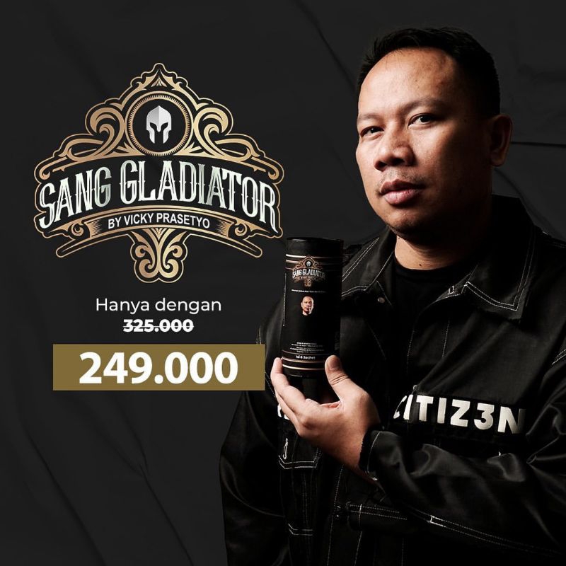 

Kopi Sang Gladiator Kopi Kuat Tak Terkalahkan Di Jamin Halal BPOM