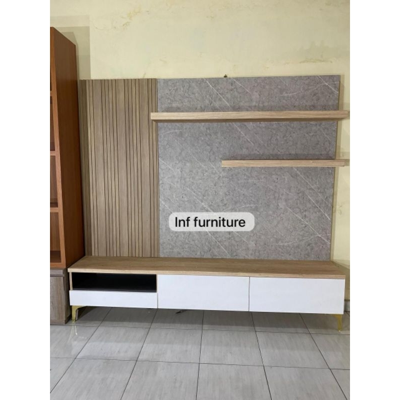 backdrop tv bufet tv set backdrop tv