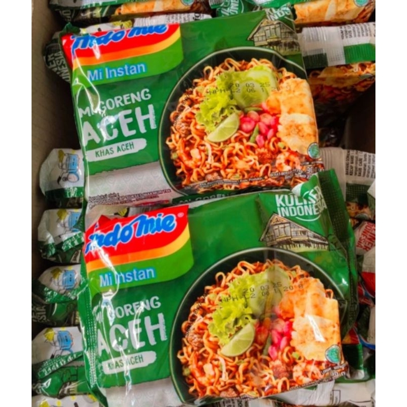 

Indomie Mi Instan Goreng Aceh 90 g x 5pcs