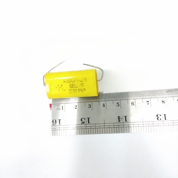 Kapasitor Audiophiler nonpolar 685J 6,8uf 6,8 mikro 250v 250 volt dre3 Ayo Beli