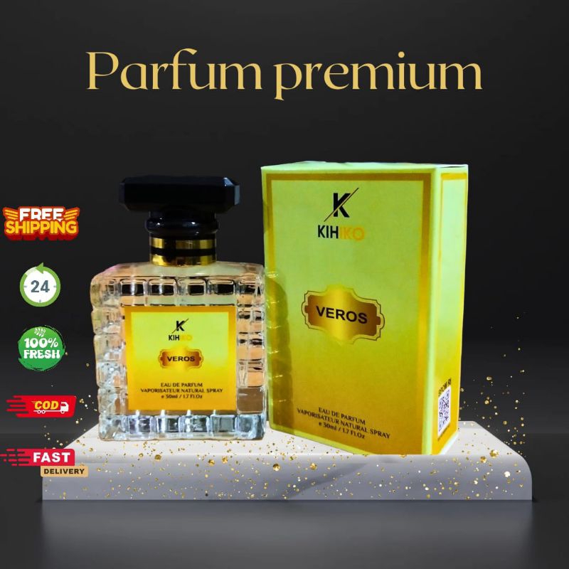 KIHIKO PARFUM BPOM 30ML TAHAN LAMA +BOX