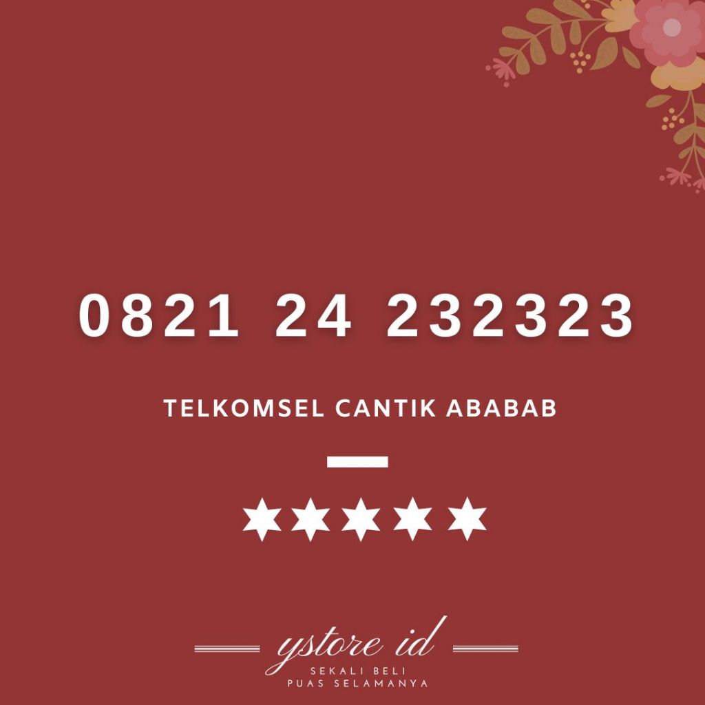 TRIPLE AB | NOMOR CANTIK SIMPATI ABABAB KARTU PERDANA TELKOMSEL NOMER UJUNG EKOR  2323 232323