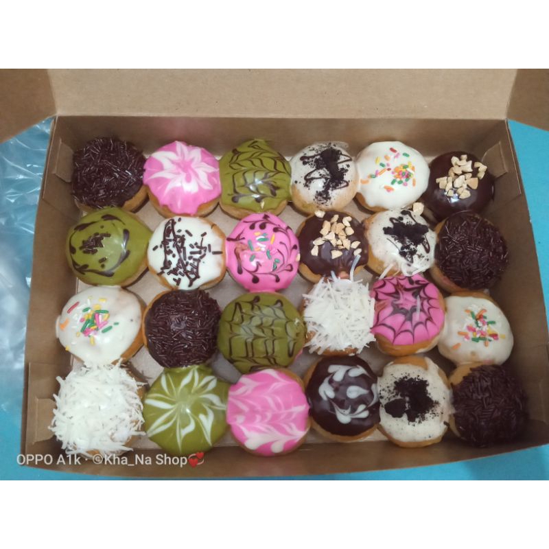 

Donat baby/pops isi 24