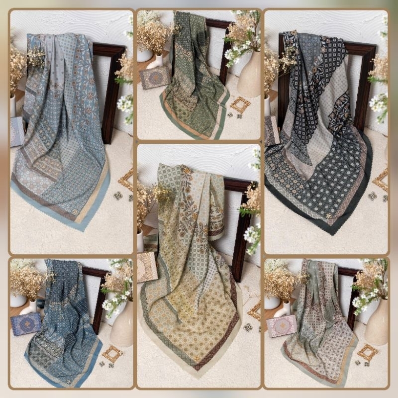 READY SAIBA, ASILA SCARF BY HEAVEN LIGHTS