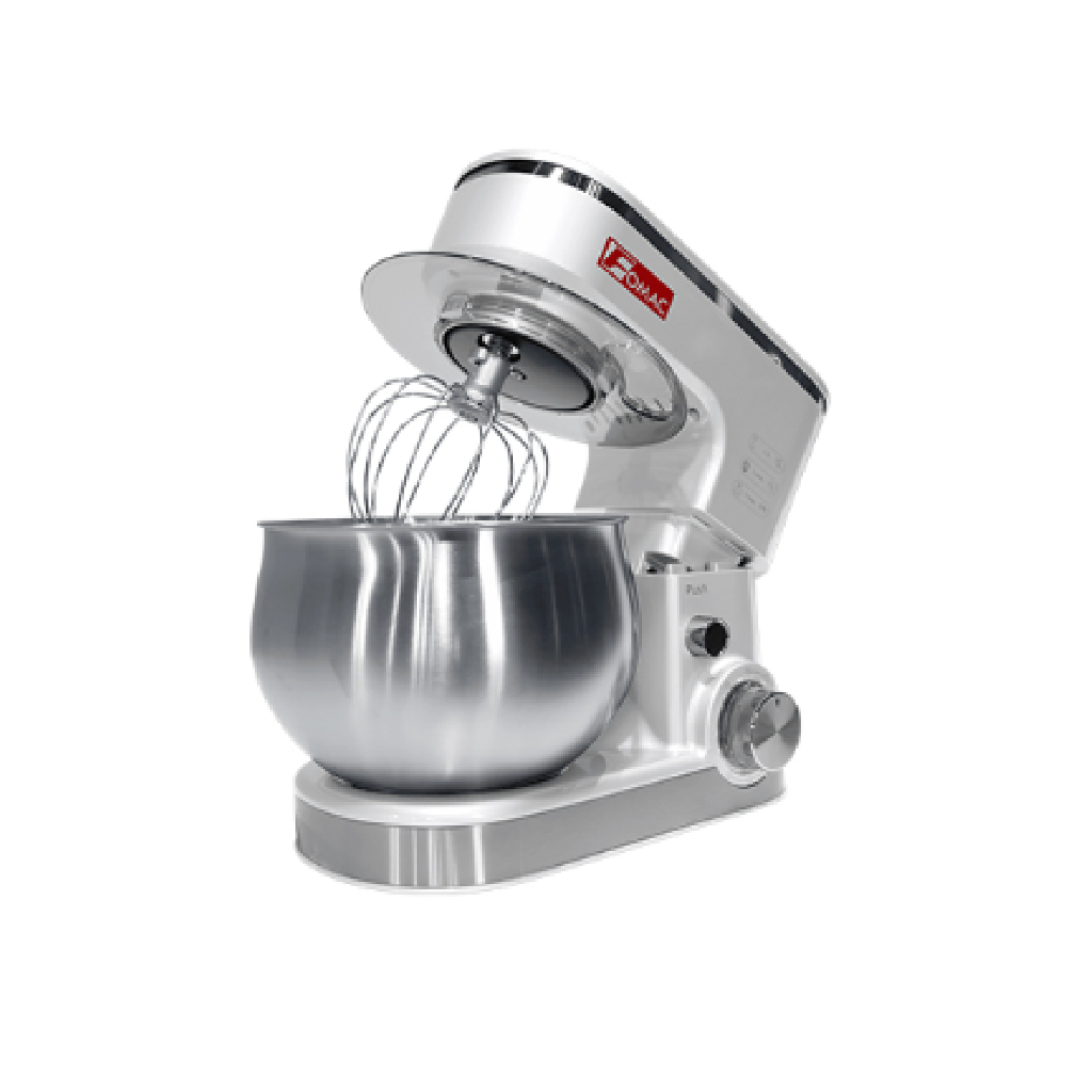 Stand Mixer 5 liter FOMAC DMX-P5L 5 Putih - Standing Mixer Pengaduk Pengocok Adonan Kue