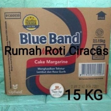 

BLUEBAND MARGARINE CAKE 15KG BLUE BAND 15 KG DUS UTUH