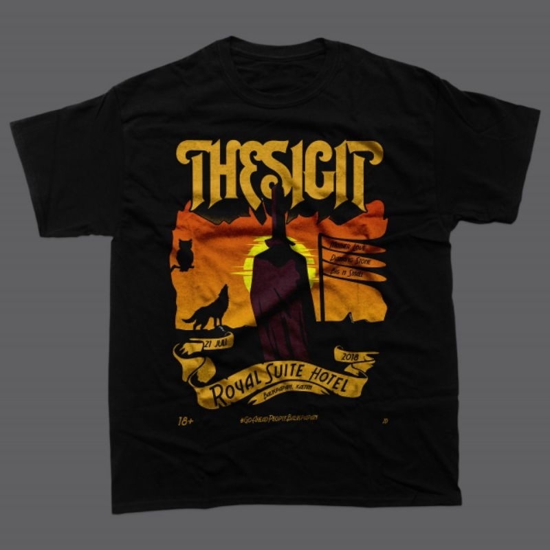 T-Shirt THE SIGIT | ROYAL SUITE HOTEL | Kaos Unisex