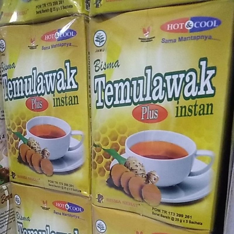 

Jamu TEMULAWAK INSTAN plus sudah manis isi 5sachet