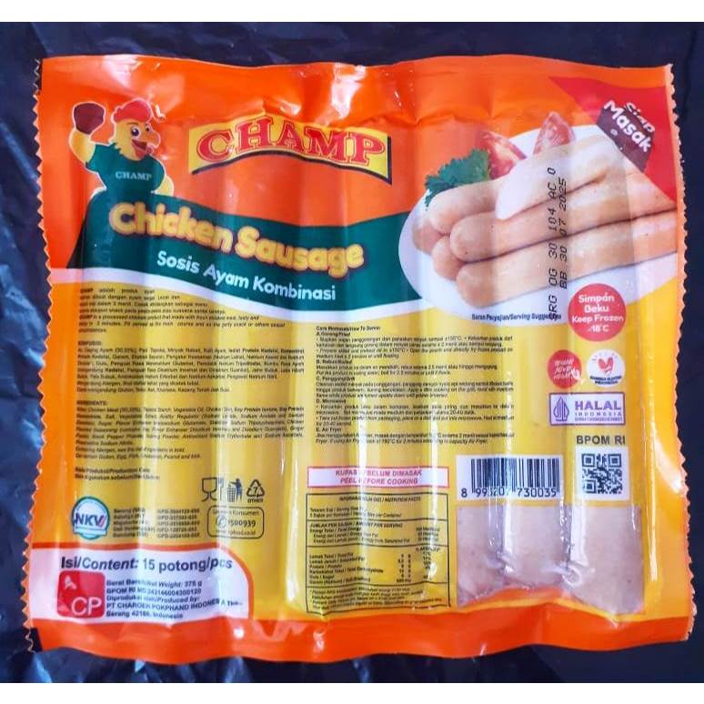 

Champ Sosis Ayam, Chicken Sausage