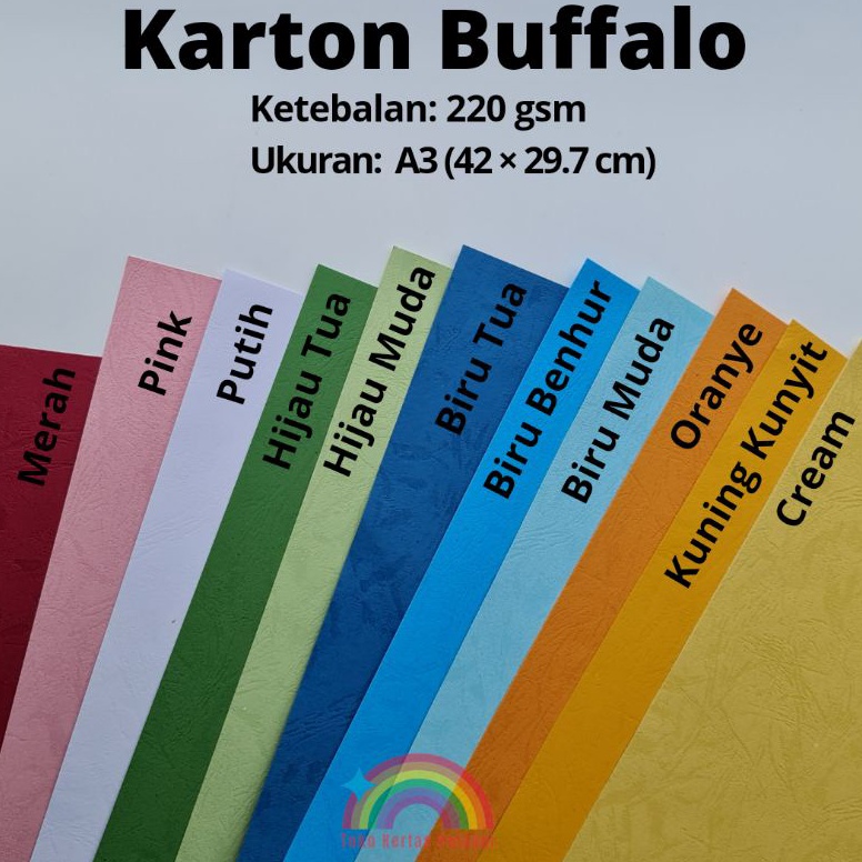 

Karton Buffalo 22 gms A3 per 25 pcs WYCFJ7887