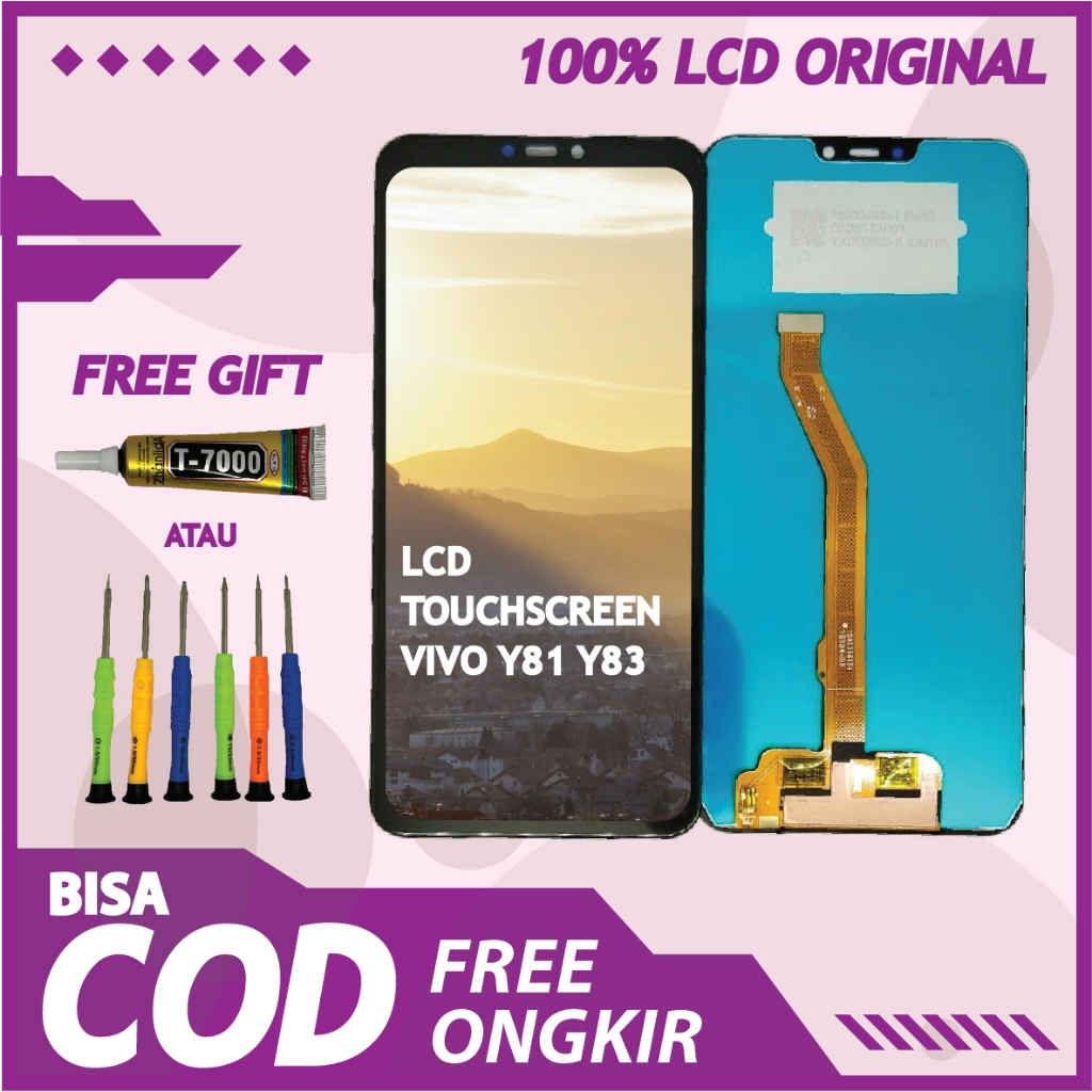 【ORIGINAL 100%】LCD TOUCHSCREEN VIVO Y81/ Y83 FULLSET TOUCHSCREEN / ORIGINAL100%
