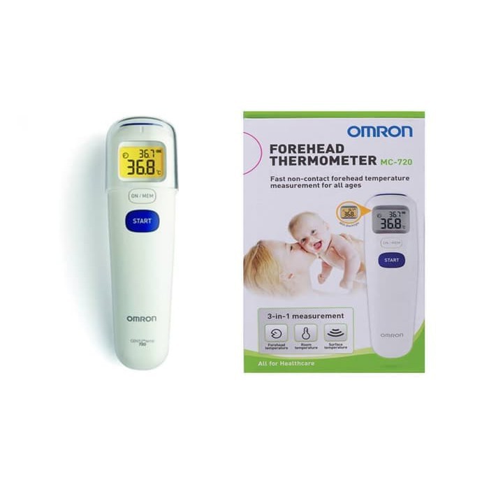OMRON - Termometer Infrared MC 720 | Thermometer Non Kontak Thermo Gun MC720
